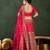 Pink Semi-Stiched Heavy Zari Embroidery Silk Lehenga Choli 