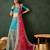 sky Blue Semi-Stiched Heavy Zari Embroidery Silk Lehenga Choli 