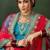 sky Blue Semi-Stiched Heavy Zari Embroidery Silk Lehenga Choli 