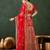 Red Semi-Stiched Heavy Zari Embroidery Silk Lehenga Choli 