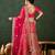 Pink Semi-Stiched Heavy Zari Embroidery Silk Lehenga Choli 