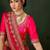 Pink Semi-Stiched Heavy Zari Embroidery Silk Lehenga Choli 