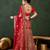 Maroon Semi-Stiched Heavy Zari Embroidery Silk Lehenga Choli 