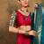 Pink Semi-Stiched Weaving Work Banarasi Silk Lehenga Choli 
