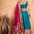 Green Semi-Stiched Weaving Work Banarasi Silk Lehenga Choli 