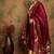 Maroon Semi-Stiched Weaving Work Banarasi Silk Lehenga Choli 