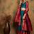 teal Green Semi-Stiched Weaving Work Banarasi Silk Lehenga Choli 