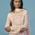 Pink georgette embroidered anarkali
