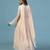 Pink georgette embroidered anarkali
