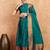 Green Semi-Stiched Weaving Work Banarasi Silk Lehenga Choli 