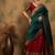Maroon Semi-Stiched Weaving Work Banarasi Silk Lehenga Choli 