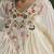 Ivory georgette embroidered co ord set