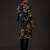 Black Floral  Printed cotton kurta pajama