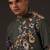 Grey Floral Printed cotton kurta pajama