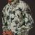 Green Floral Printed cotton kurta pajama