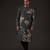 Grey Floral Printed cotton kurta pajama
