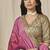 Hot Pink Chinon Silk Lehenga Choli with Embroidered, Sequins, Thread and Zari Work