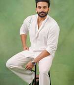 White blanc embroided cotton shirt for mens