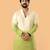 Ethnic ombre - green ombre kurta