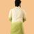 Ethnic ombre - green ombre kurta