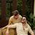 Tissue line gold kurta and mundu set