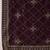 Women purple silk blend floral foil printed straight kurta sets