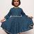 Charming rayon frock for little girls