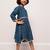 Charming rayon frock for little girls