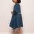 Charming rayon frock for little girls