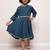 Charming rayon frock for little girls