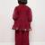 Designer frock with bottom and dupatta- 3 pcs set