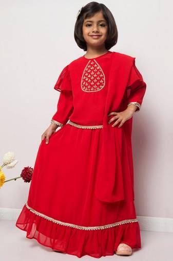 Skirt-top-duppata-3 pcs set