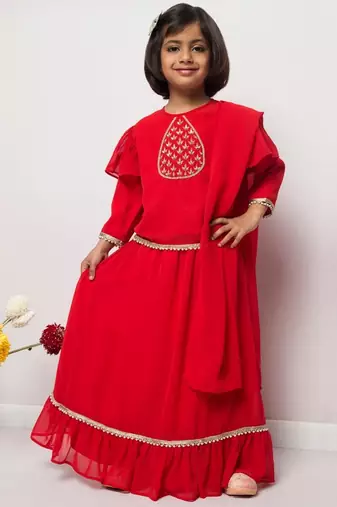 Skirt-top-duppata-3 pcs set
