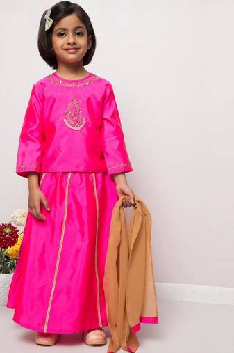 Lehenga-top-duppata-3 pcs set