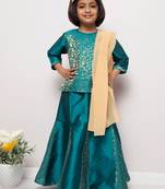 Lehenga-top-duppata-3 pcs set