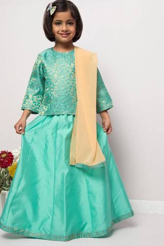 Lehenga-top-duppata-3 pcs set