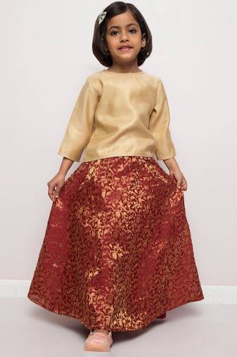 Lehenga-top-duppata-3 pcs set