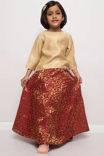 Lehenga-top-duppata-3 pcs set