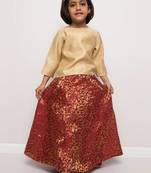 Lehenga-top-duppata-3 pcs set