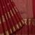 Maroon and golden pure zari silk saree