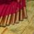 Pink and brown pure silk saree