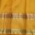 Mustard yellow and gold pure zari silk saree