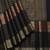 Black and gold pure zari silk saree