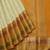Malai yellow pure zari silk saree