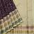 Jamun purple pure zari silk saree