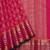 Pink and gold pure zari silk saree