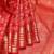 Red and traditional pure zari silk saree