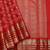 Red and traditional pure zari silk saree