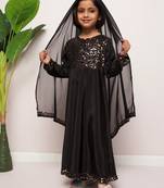 Long dress with matching dupatta