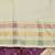 Purple and cream designer pure zari silk saree